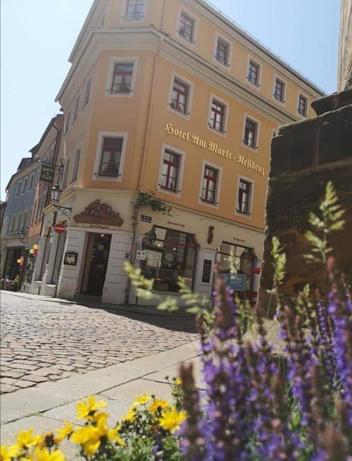 Hotel Garni Residenz Am Markt Meißen Exterior foto