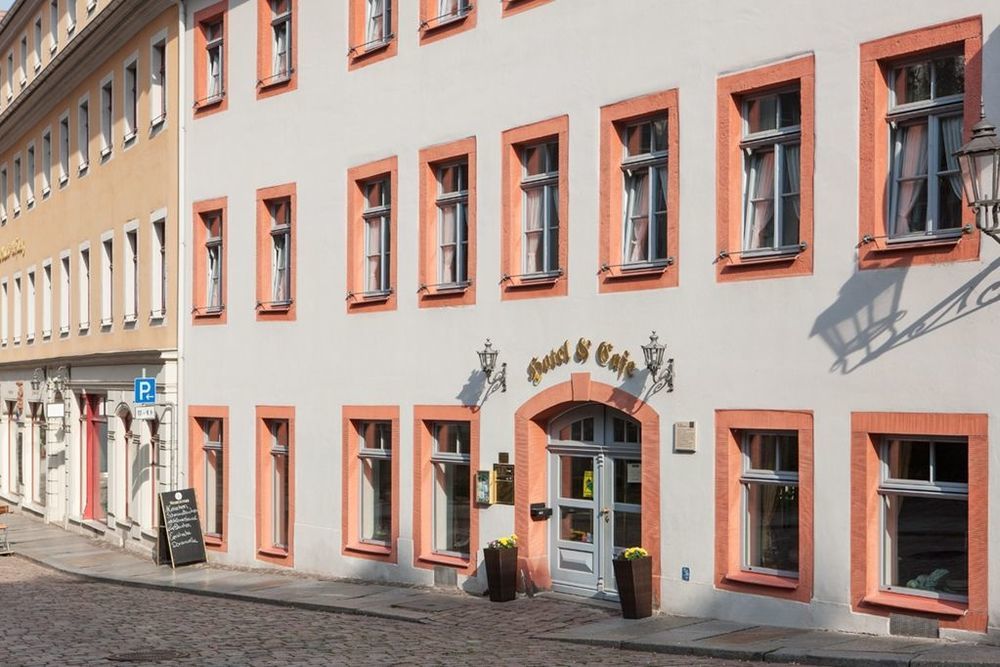Hotel Garni Residenz Am Markt Meißen Exterior foto